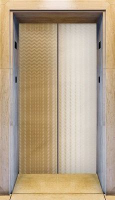 decoración interior inoxidable del final de la rayita de la hoja de acero del elevador ss304