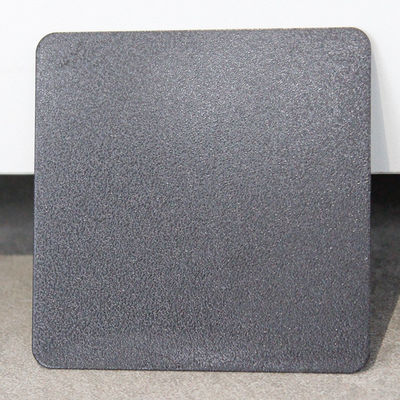 304 4Ft x 8Ft 2B Estampa de piedra de acabado en relieve Tectura Placa de acero inoxidable en 1MM Tejido de hoja de metal negro