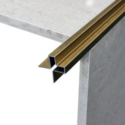 El borde de acero inoxidable de la teja 201 304 arregla el ajuste inoxidable del piso de acero del oro decorativo del espejo