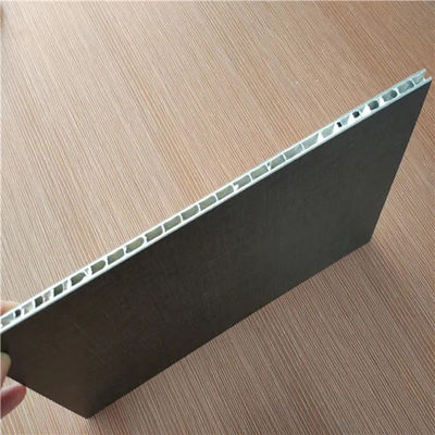 Buen precio El panel de aluminio de alta densidad resistente al fuego 15m m del panal para el apartamento en línea