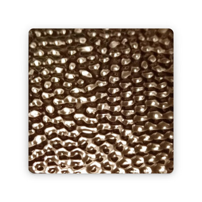 Buen precio SUS 304 316 316L Estampado de acero inoxidable de ondas de agua y patrones de panal de abejas de acero inoxidable 3d textura en línea