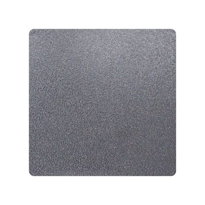 Buen precio 304 4Ft x 8Ft 2B Estampa de piedra de acabado en relieve Tectura Placa de acero inoxidable en 1MM Tejido de hoja de metal negro en línea