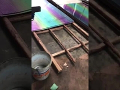 Hoja de acero inoxidable perforada de colores para tabiques interiores y decoraciones de paredes