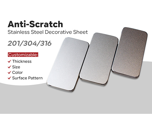 Videos de la empresa Alrededor Anti-scratch Stainless steel Sheet 304 316 Bead Blasted stainless steel decorative sheet